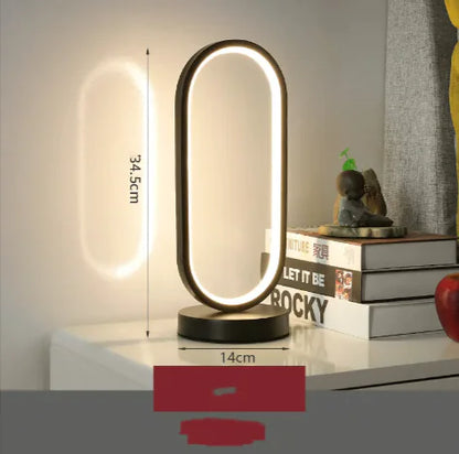 Touch-Control Bedside Lamp – Modern Eye-Friendly Design